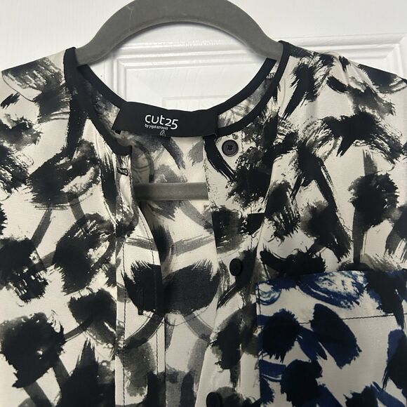 Cut25 YIGAL AZROUEL MULTI 100% Silk JUMPSUIT S/XS - Picture 5 of 10